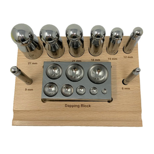 Dapping kit punch - set, 8