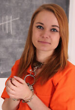 Necklace with 20 cm chain/handcuff collar 8" chain