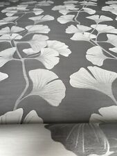 Laura Ashley Fabric Material Georgina Pale Charcoal SOLD PER METRE 