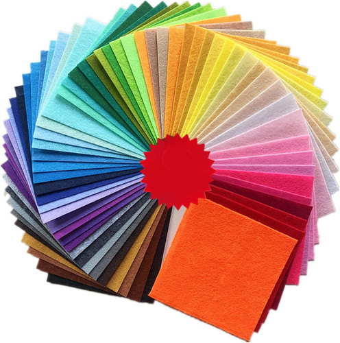 Pcs coloured felt - pcs,