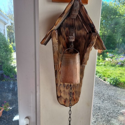 Vintage wooden wall mounted - vintage,