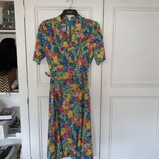 Vintage Norman Linton Dress size 14 lindy hop swing tea dance style