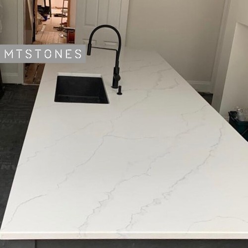 Whiite calacatta quartz - whiite,
