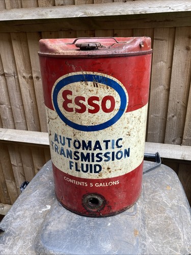Esso vintage gallon can - vintage, 5