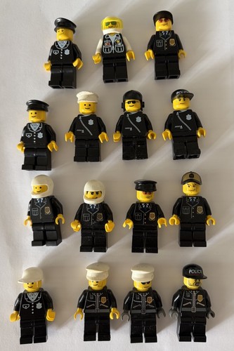 Lego police officer minifigure - lego,