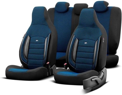 Seat covers blue and - and, for