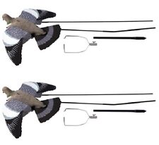 2 x Ultimate Flying Pigeon Decoy + Bouncer Pigeon Shooting Decoying Terminator  