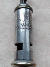 Vintage WW2  ARP  Whistle  J