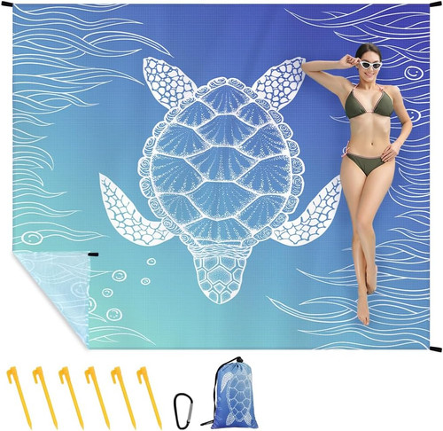 Beach blanket large - large,