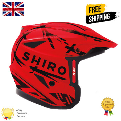 Shiro trials helmet - -,