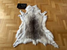 Exclusive Reindeer Skin B Grade 129 x 107 cm Giant Hide Scandinavian Rug #1317