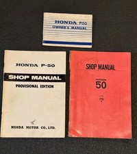 Honda P50 Owner's Manual and