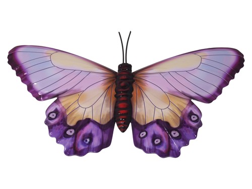 Metal butterfly garden wall - metal,