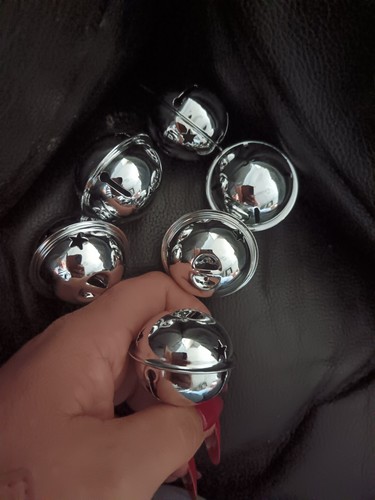 Lot silver craft jingle - silver,