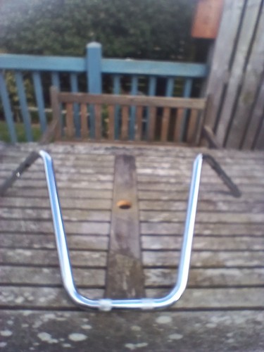 Ape hanger inch chrome - 1,