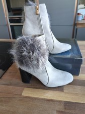 Sergio Todzi Grey Faux Suede