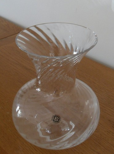 Dartington crystal twisted - crystal,