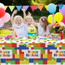 Building Blocks Tablecloth