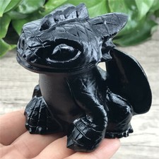 1pc Natural Obsidian Dragon