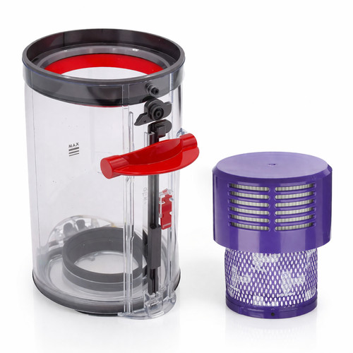 Dust bin canister - dust, dyson