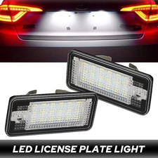 White LED License Plate Lights