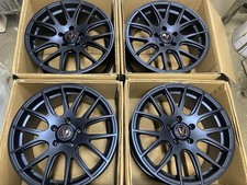 18" WOLFRACE MUNICH ALLOY WHEELS 5x120 VW TRANSPORTER T5 T6 CRAFTER BMW BLUE
