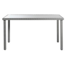 Rattan Effect Garden Table