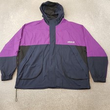 Adidas Mens Jacket Large Blue