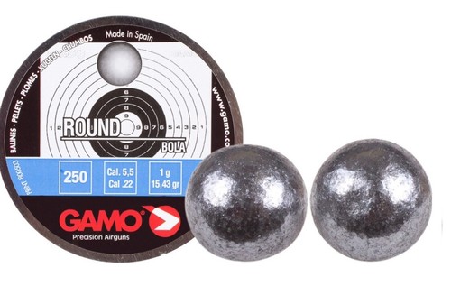 Can 250 gamo lead - bb, .22