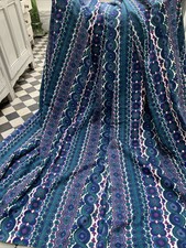 Vintage Cotton  (1970's) Curtains 46" W x  60.5" L ( 2prs for sale) Exc Cond