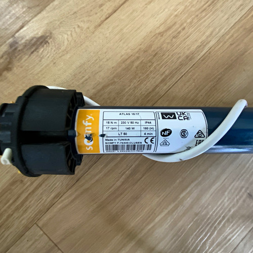 Somfy atlas 230v - 15/17, tube
