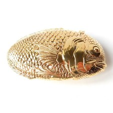 18 Carat Gold Plated Fish