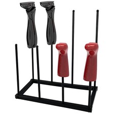 Steel Black Powder Coated Boot Rack 4 Pair Wellie Welly Holder Stand Storage