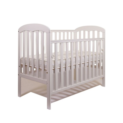 New lilibet baby white cot - new,