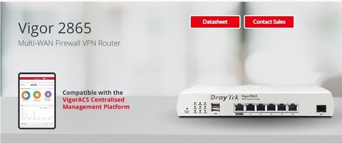 Draytek 2865 vigor - draytek, router