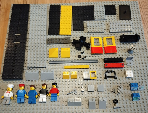 Vintage lego train 7740 7745 - vintage,