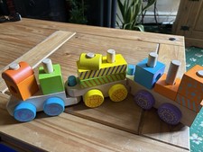 Wooden Train Set