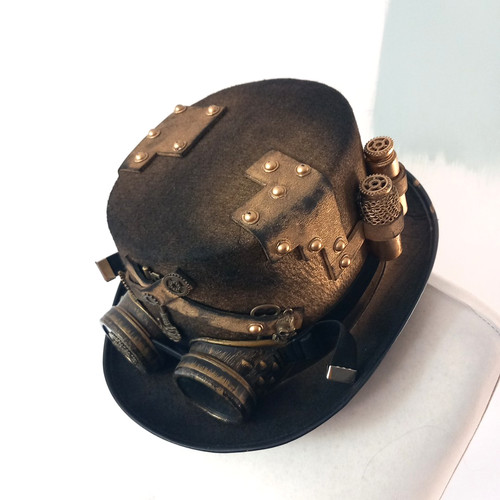 Steampunk top hat - steampunk,