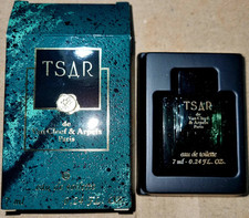 New Vintage boxed Van Cleef & Arpels Tsar for men 7ml Eau de Toilette EDT sample