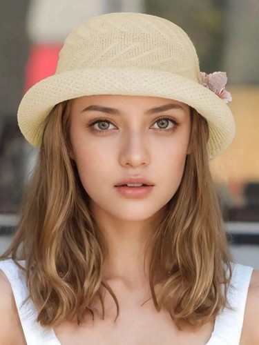 Women hat elegant braided - elegant,