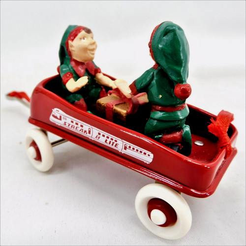 Radio flyer wagon - flyer, elves