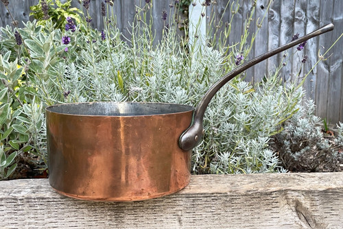 Vintage large hammered 2 - large, 9-1/2"