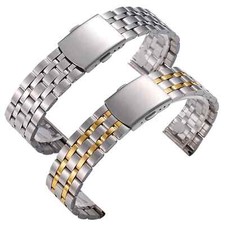 18/20/22mm Metal Watch Band Replacement Stainless Steel Strap For Seiko Watch