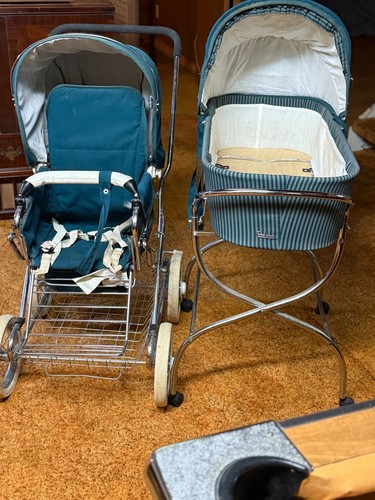 Vintage emmaljunga carriage - vintage,