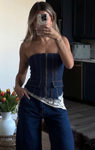 Topshop womens deconstructed - topshop,