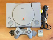 Sony PlayStation 1 PS1 Console Bundle Controller, Memory Card, AV + Power Cable