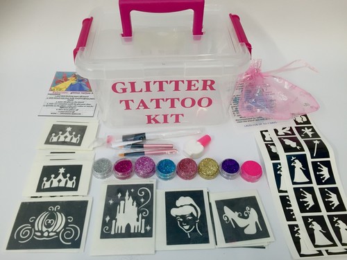 Glitter tattoo kit - tattoo, large