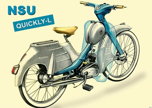 Nsu quickly mopeds covers - nsu,