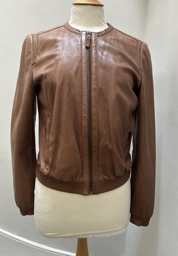 Massimo dutti brown leather - brown,