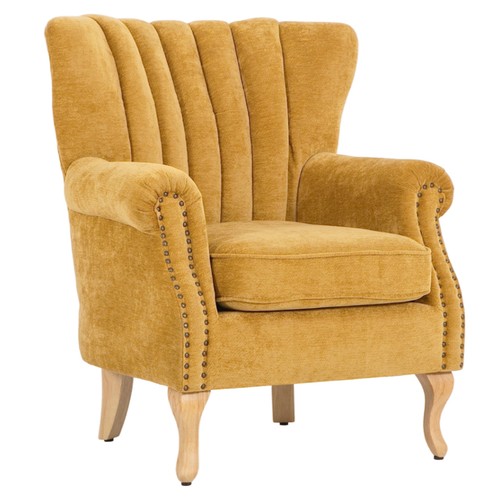 Chenille armchair accent chair - chenille,